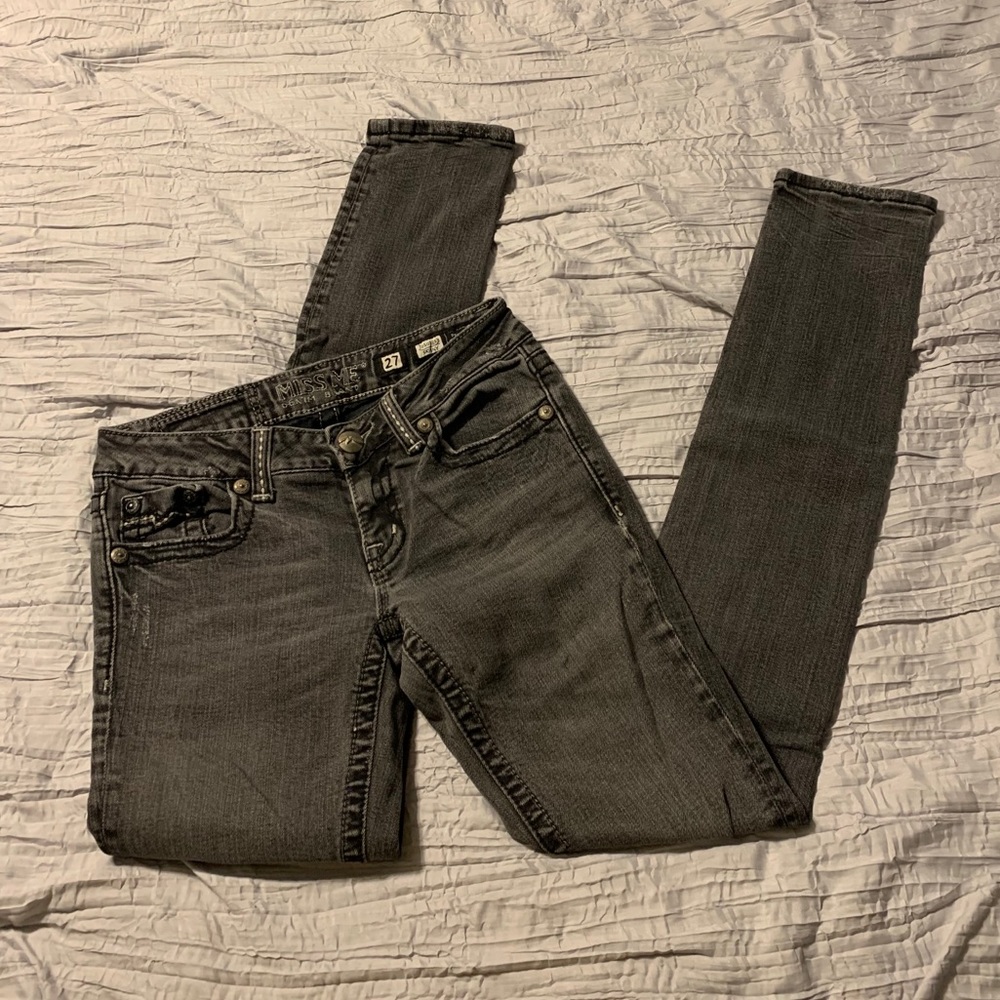 Miss Me skinny jeans from Buckle